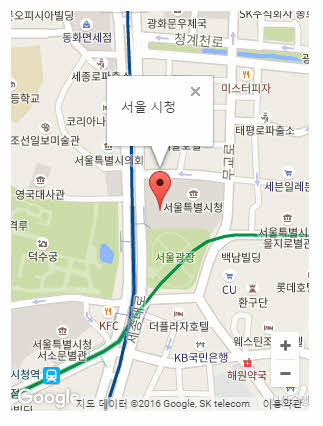 Google Map - Seoul City Hall