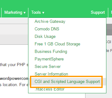 [해외 웹호스팅] iPage에서 PHP 버전과 설정 변경하기 3