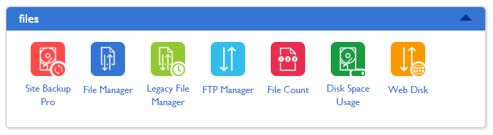 블루호스트의 File Manager