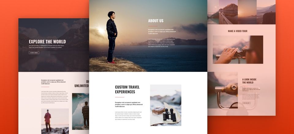 Free Layout Packs for Divi from Elegant Themes 7